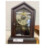 Wood Cased Mantel Clock