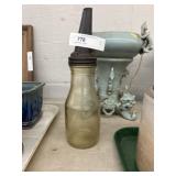 1 Quart Glass Oil Bottle