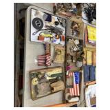 American Flags and Misc. Antique Collectibles