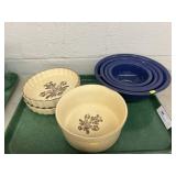 Pyrex Nesting Bowls with Pfaltzgraff
