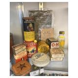 Vintage Advertising Tins and Boxes