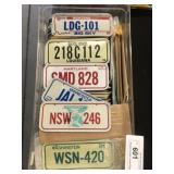 Miniature Novelty License Plates