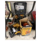 (2) Pneumatic Nail Guns with Bottle Jack