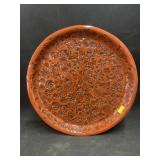Ann E. Piccone Redware Plate