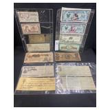 Bank Notes, Disney Currency, Souvenir Bills, etc.