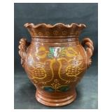 Ned Foltz Redware Vase