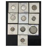 .500 Silver Foreign Coins