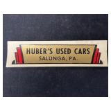 Vintage Auto Dealer Decal