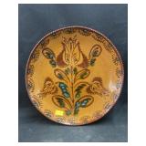 Foltz Redware Plate