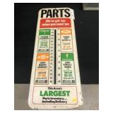 Automotive Advertising Thermometer Frame