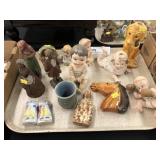 Porcelain and Composition Figurines