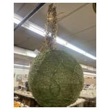 Mid-Century Plastic Hanging Light