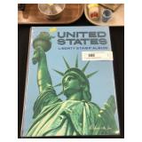 Incomplete Postage Stamp Album