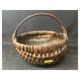 Miniature Split Oak Woven Basket