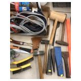 Chisels, Wedges, Sledge Hammers and Misc. Tools