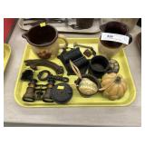 Cast Iron Collectibles, Stoneware Pitchers