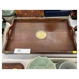 Oriental Wood Serving Tray