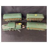 Lionel No. 252 Locomotive with Passenger Cars