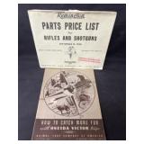 Remington Price List with Victor Trap Catalog
