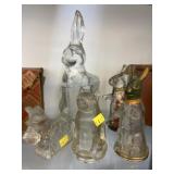 Vintage Glass Candy Containers
