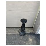 Concrete Bird Bath Pedestal