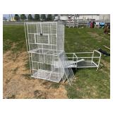 Large Wire Bird Cage w/ Stand