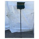 Bird Feeder on Metal Pole