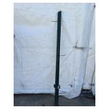 4-New Metal Fence Posts