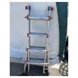 Little Giant Folding Extension Ladder