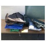 8-Various Plastic Tarps