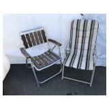 2-Folding Lawn Chairs