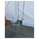 Wire Garden Chair Planter