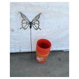 Metal Garden Insect Display & 3 - 5 Gal Buckets