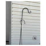 2 Shepherd Hook Plant Hangers