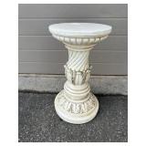 Porcelain Circular Decorative Plant Stand