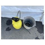 Galvanized Bucket and 2-Gal Yard Sprayer