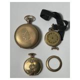 (3) Vintage Watches, Wrist and Pocket