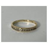 10K Diamond Band