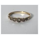 14K Diamond Band