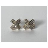 14K Diamond Earrings