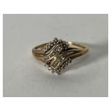 10K Diamond Ring
