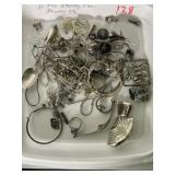 (35) Pieces of Sterling Silver Jewelry, etc.