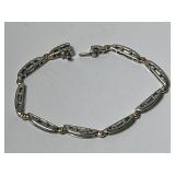 14K Diamond Tennis Bracelet, Approx. 3 ctw.