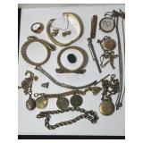 (15) Pieces of Victorian & Vtg. Jewelry, Some