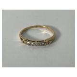 14K Diamond Band
