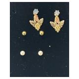 Black Hills Gold 10K Earrings