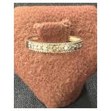 14K Diamond Band
