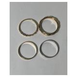 (5) 14K Bands