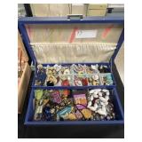 Costume Jewelry with Jewelry Box