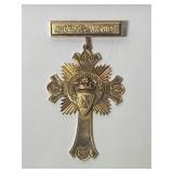 14K Cross Pin